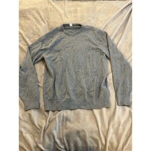 Amazon Essentials Men's Long-Sleeve Crewneck Sweater Gray Large